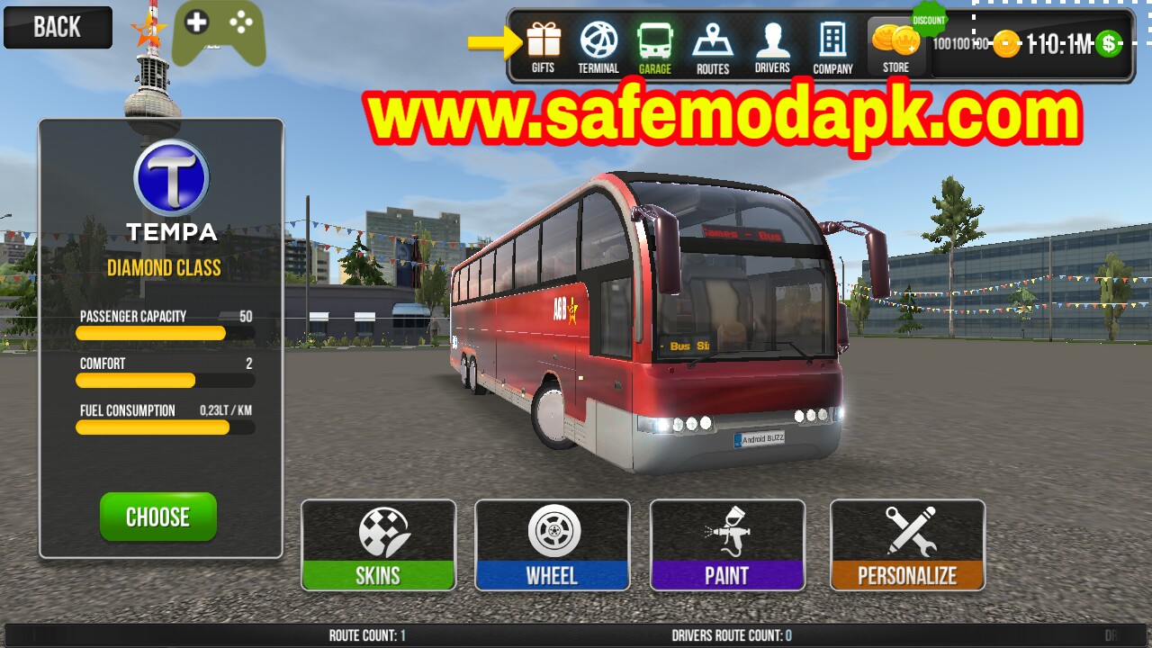 download bus simulator mod apk